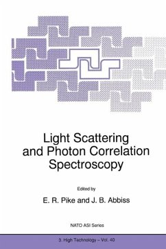 Cover Light Scattering and Photon Correlation Spectroscopy (eBook, PDF)