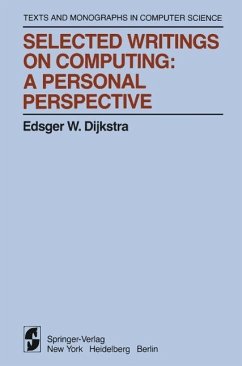 Selected Writings on Computing: A personal Perspective (eBook, PDF) - Dijkstra, Edsger W.