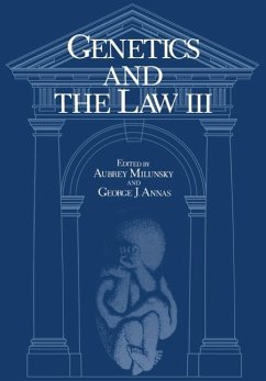 Cover Genetics and the Law III (eBook, PDF)