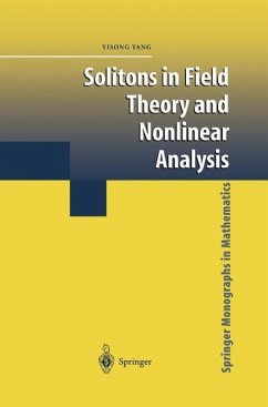 Solitons in Field Theory and Nonlinear Analysis (eBook, PDF) - Yang, Yisong