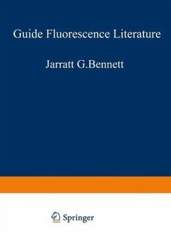 Cover Guide to Fluorescence Literature (eBook, PDF)