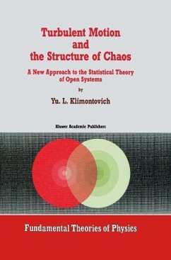 Turbulent Motion and the Structure of Chaos (eBook, PDF) - Klimontovich, Yu. L.