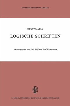 Logische Schriften (eBook, PDF) - Mally, E.; Wolf, K.; Weingartner, P.