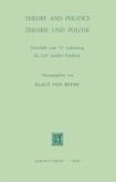 Theory and Politics / Theorie und Politik (eBook, PDF)