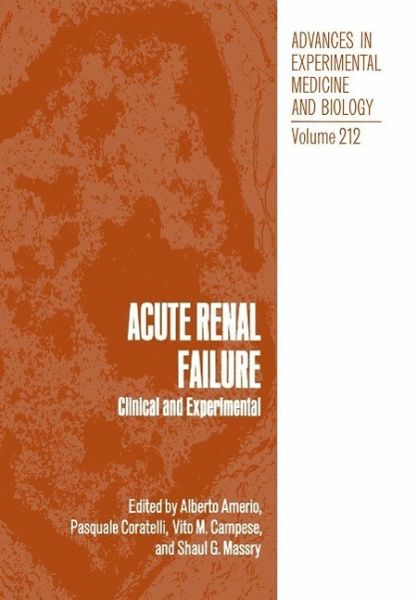 Acute Renal Failure (eBook, PDF)