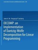 DECOMP: an Implementation of Dantzig-Wolfe Decomposition for Linear Programming (eBook, PDF)