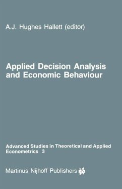 Cover Applied Decision Analysis and Economic Behaviour (eBook, PDF)