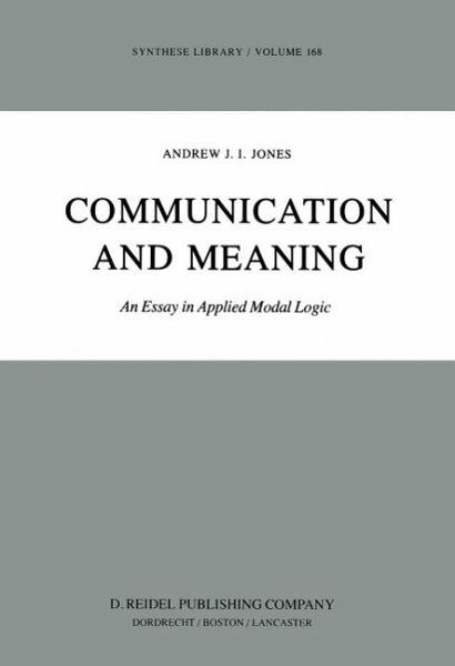 Communication and Meaning (eBook, PDF)