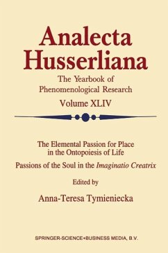 Cover The Elemental Passion for Place in the Ontopoiesis of Life (eBook, PDF)