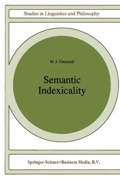 Semantic Indexicality (eBook, PDF) - Cresswell, M. J.