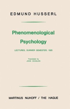 Cover Phenomenological Psychology (eBook, PDF)