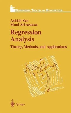 Regression Analysis (eBook, PDF) - Sen, Ashish; Srivastava, Muni