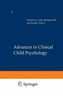 Cover Advances in Clinical Child Psychology (eBook, PDF)