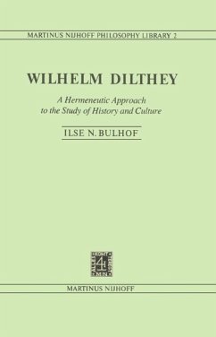 Wilhelm Dilthey (eBook, PDF) - Bulhof, I. N.