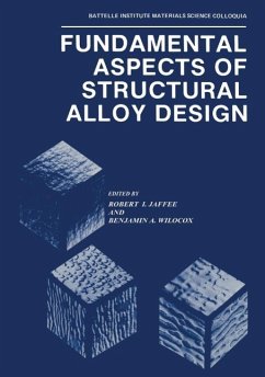 Fundamental Aspects of Structural Alloy Design (eBook, PDF)