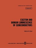 Exciton and Domain Luminescence of Semiconductors (eBook, PDF)