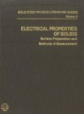 Electrical Properties of Solids (eBook, PDF)