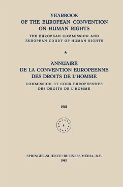 Cover Yearbook of the European Convention on Human Rights / Annuaire de la Convention Europeenne des Droits de L'Homme (eBook, PDF)