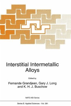 Interstitial Intermetallic Alloys (eBook, PDF)
