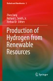 Production of Hydrogen from Renewable Resources (eBook, PDF)