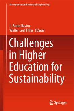 Challenges in Higher Education for Sustainability (eBook, PDF)