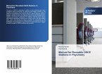 Manual for Reusable OSCE Stations in Psychiatry
