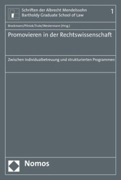 Promovieren in der Rechtswissenschaft