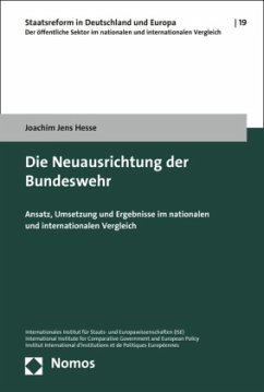 Die Neuausrichtung der Bundeswehr - Hesse, Joachim Jens