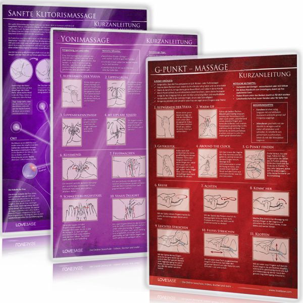[3er Set] G-Punkt-Massage, Yoni-Massage, Sanfte Klitorismassage