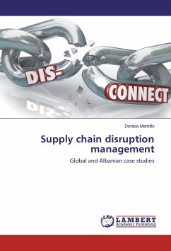 Supply chain disruption management Supply chain disruption management