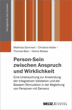 Person-Sein zwischen Anspruch und Wirklichkeit (eBook, PDF) - Dammert, Matthias; Keller, Christine; Beer, Thomas; Bleses, Helma