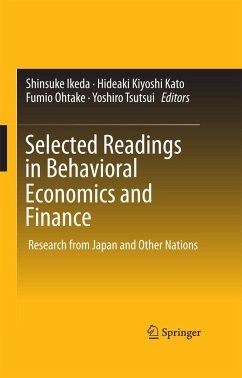 Selected Readings in Behavioral Economics and Finance: Research from Japan and Other Nations