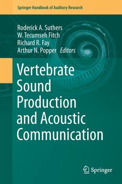 Vertebrate Sound Production and Acoustic Communication