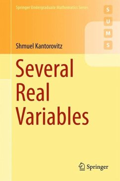 Several Real Variables - KANTOROVITZ, SHMUEL