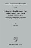 Environmental and Resource Costs under Article 9 of the Water Framework Directive