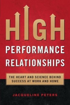 High Performance Relationships - Peters, Jacqueline