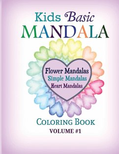 Kids Basic Mandala Coloring Book - Color Your World