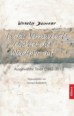 Cover In das Verrinnende leuchtet die Windspur auf