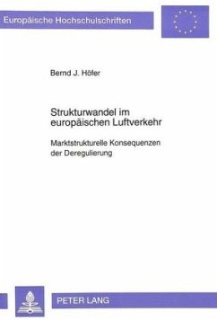 Cover Strukturwandel im europäischen Luftverkehr