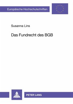 Das Fundrecht des BGB - Lins, Susanna