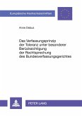 Das Verfassungsprinzip der Toleranz unter besonderer Berücksichtigung der Rechtsprechung des Bundesverfassungsgerichtes Das Verfassungsprinzip der Toleranz unter besonderer Berücksichtigung der Rechtsprechung des Bundesverfassungsgerichtes