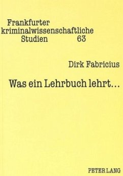 Cover Was ein Lehrbuch lehrt...