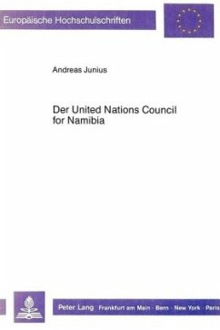 Der United Nations Council for Namibia - Junius, Andreas