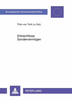 Cover Erbrechtlose Sondervermögen