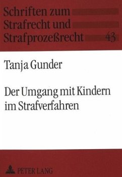 Cover Der Umgang mit Kindern im Strafverfahren