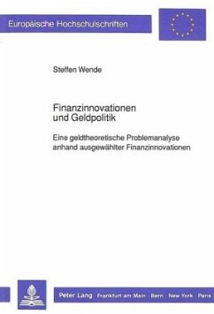 Cover Finanzinnovationen und Geldpolitik