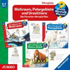 Weltraum, Polargebiete und Urzeittiere - Die Forscher-Hörspiel-Box