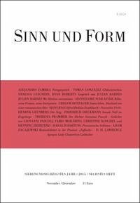 Sinn und Form 6/2015