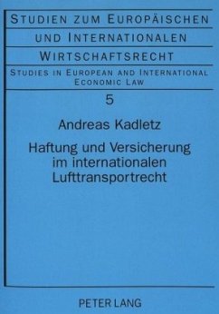 Cover Haftung und Versicherung im internationalen Lufttransportrecht
