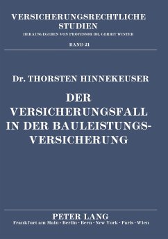 Cover Der Versicherungsfall in der Bauleistungsversicherung
